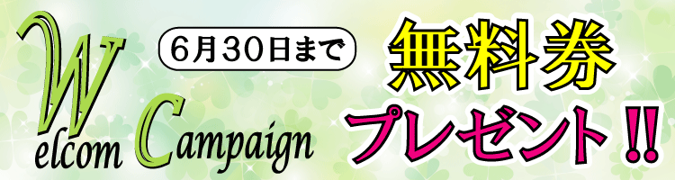 ウェルカムキャンペーン
