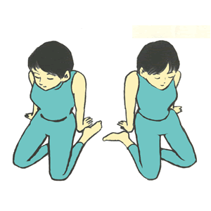 横座りチェック